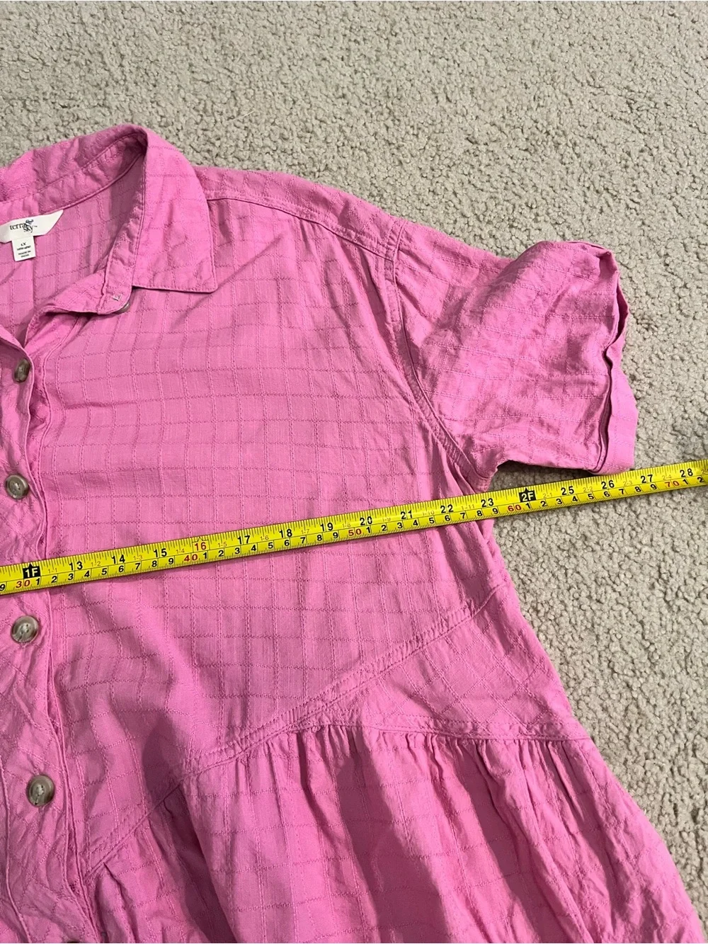 Terra & Sky Woven Shirt Dress - Picture 6 of 8